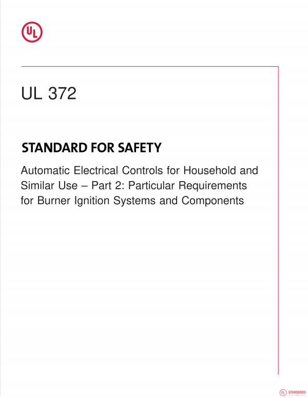 UL 372 PDF